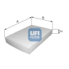 UFI szűrő, utastér levegő 53.325.00