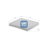 UFI szűrő, utastér levegő 53.557.00