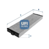 UFI szűrő, utastér levegő 54.151.00