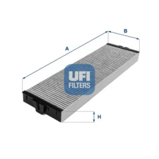 UFI szűrő, utastér levegő 54.151.00 autóalkatrész