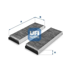 UFI szűrő, utastér levegő 54.153.00 autóalkatrész