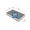 UFI szűrő, utastér levegő 54.217.00
