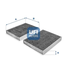 UFI szűrő, utastér levegő 54.231.00 autóalkatrész