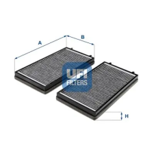 UFI szűrő, utastér levegő 54.240.00 autóalkatrész