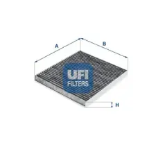 UFI szűrő, utastér levegő 54.256.00 autóalkatrész