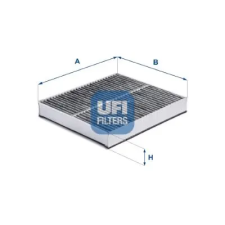 UFI szűrő, utastér levegő 54.320.00 autóalkatrész