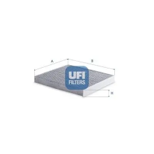 UFI szűrő, utastér levegő 54.437.00 autóalkatrész