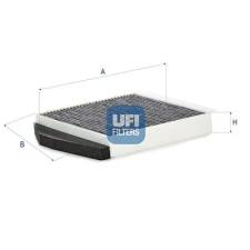 UFI szűrő, utastér levegő 54.569.00 autóalkatrész