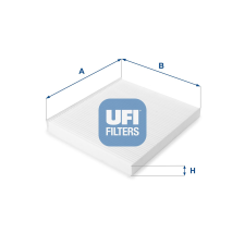 UFI szűrő, utastér levegő UFI 53.209.00 autóalkatrész