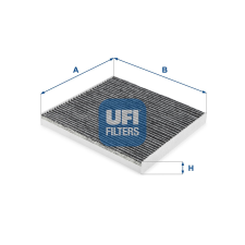 UFI szűrő, utastér levegő UFI 54.269.00 autóalkatrész