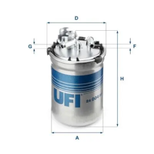 UFI Üzemanyagszűrő 24.004.00 autóalkatrész