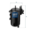 UFI Üzemanyagszűrő 24.013.00