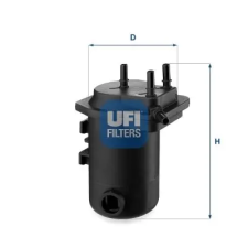 UFI Üzemanyagszűrő 24.098.00 autóalkatrész