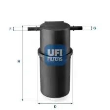 UFI Üzemanyagszűrő 24.144.00 autóalkatrész