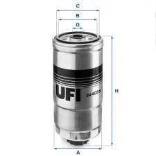 UFI Üzemanyagszűrő 24.408.00 autóalkatrész