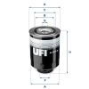 UFI Üzemanyagszűrő 24.411.00