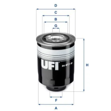 UFI Üzemanyagszűrő 24.411.00 autóalkatrész