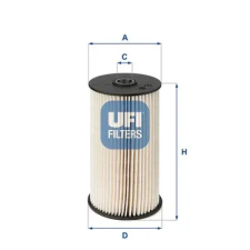 UFI Üzemanyagszűrő 26.007.00 autóalkatrész