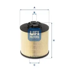 UFI Üzemanyagszűrő 26.017.00 autóalkatrész