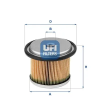 UFI Üzemanyagszűrő 26.676.00