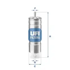 UFI Üzemanyagszűrő 31.508.00 autóalkatrész