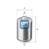 UFI Üzemanyagszűrő 31.748.00