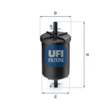 UFI Üzemanyagszűrő 31.948.00 autóalkatrész