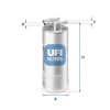 UFI Üzemanyagszűrő 31.953.00
