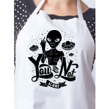  UFO ajándék - You are not alone kötény lakástextília