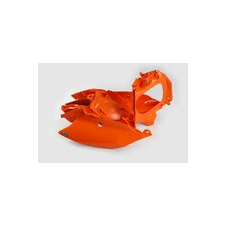 UFO Légszűrőház oldalpanelekkel SX / EXC 2011-2015 narancs UFO egyéb motorkerékpár alkatrész