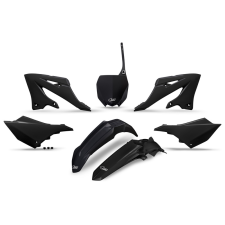 UFO Műanyag készlet - Fekete Yamaha YZ125/250 UFO egyéb motorkerékpár alkatrész