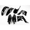UFO Műanyag szett fekete Kawasaki KX450F UFO