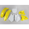 UFO műanyag szett gyári szín sárga/fehér Suzuki RM125/250 UFO