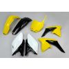 UFO OEM Színű Műanyag Készlet Sárga/Fekete/Fehér Suzuki RM-Z250 UFO