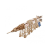 UGEARS 3D puzzle, NASA Saturn V, Ugears, fa, 500 darab
