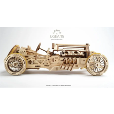 UGEARS Grand Prix - mechanikus modell puzzle, kirakós