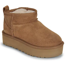 UGG Csizmák KIDS' CLASSIC ULTRA MINI PLATFORM Barna 38 gyerek csizma, bakancs
