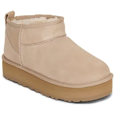 UGG Csizmák KIDS' CLASSIC ULTRA MINI PLATFORM Bézs 36