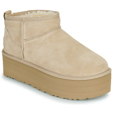 UGG Csizmák W CLASSIC ULTRA MINI PLATFORM Bézs 42