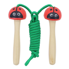  Ugrálókötél állatfigurás (katica, natúr) fajáték