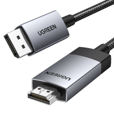 uGreen 15773 DP119 HDMI - DisplayPort Kábel 1m - Fekete kábel és adapter
