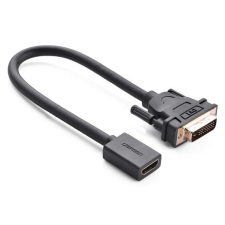 uGreen 20118 video átalakító kábel DVI-D HDMI Fekete, Arany kábel és adapter