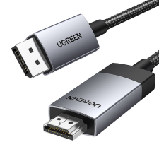 uGreen 25491 DP119 DisplayPort - HDMI 4K 60Hz kábel 3m - Fekete (25491) kábel és adapter