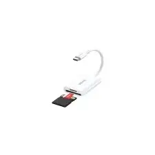 uGreen 2-in-1 USB-C Card Reader CM265 (white)
