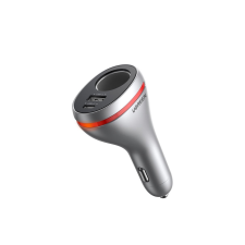 uGreen 60712 Autós USB-C + USB-A töltő (84W) (60712) mobiltelefon kellék