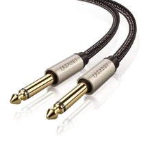uGreen AV128 jack kábel, 6.35mm, 1m, szürke (10636) (UG10636) - Audió kábel kábel és adapter