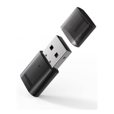 uGreen bluetooth adapter (usb, v5.0) fekete cm390 kábel és adapter