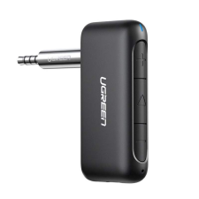 uGreen Bluetooth audio vevő AUX mini jack az autó fekete (70303) kábel és adapter