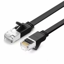 uGreen Cat 6 UTP Flat Ethernet RJ45 Cable Pure Copper 2m (black) kábel és adapter