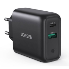 uGreen CD170 PD USB QC3.0, USB-C, 36W, adapter, fekete (10217) (UG10217) mobiltelefon kellék